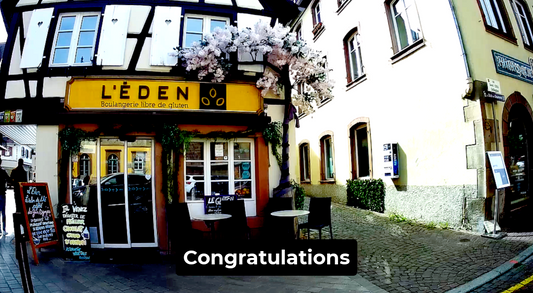 Cafe Eden Congratulations Video Greeting