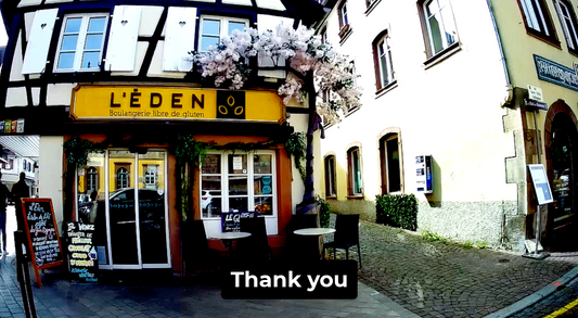 Cafe Eden Thank You Video Greeting