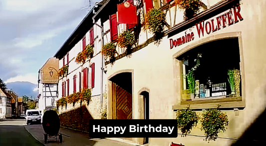 Domaine Wolffer Birthday Video Greeting