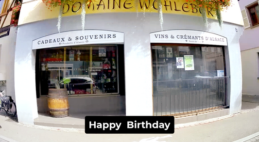 Gifts and Wine Birthday Video Greeting