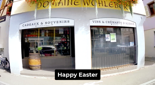 Gifts and Wine Easter Video Greeting