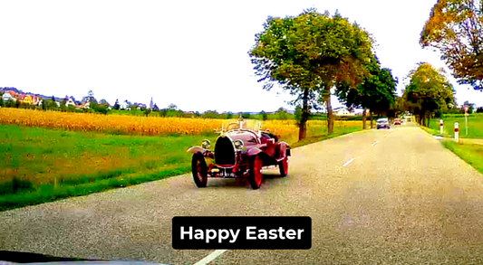 Right Hand Drive Easter Video Greeting