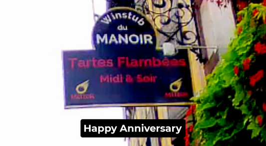 Tarte Flambee Anniversary Video Greeting