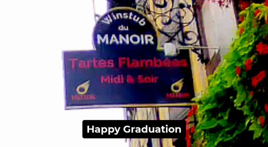 Tarte Flambee Graduation Video Greeting